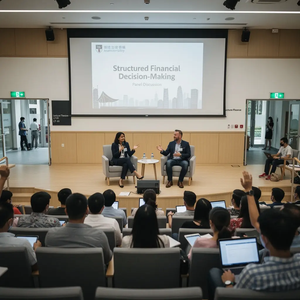 Professional business solutions illustration